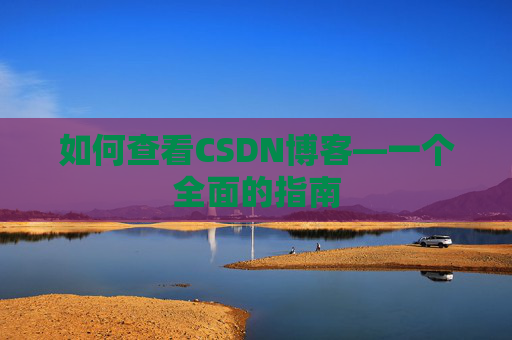 如何查看CSDN博客—一个全面的指南
